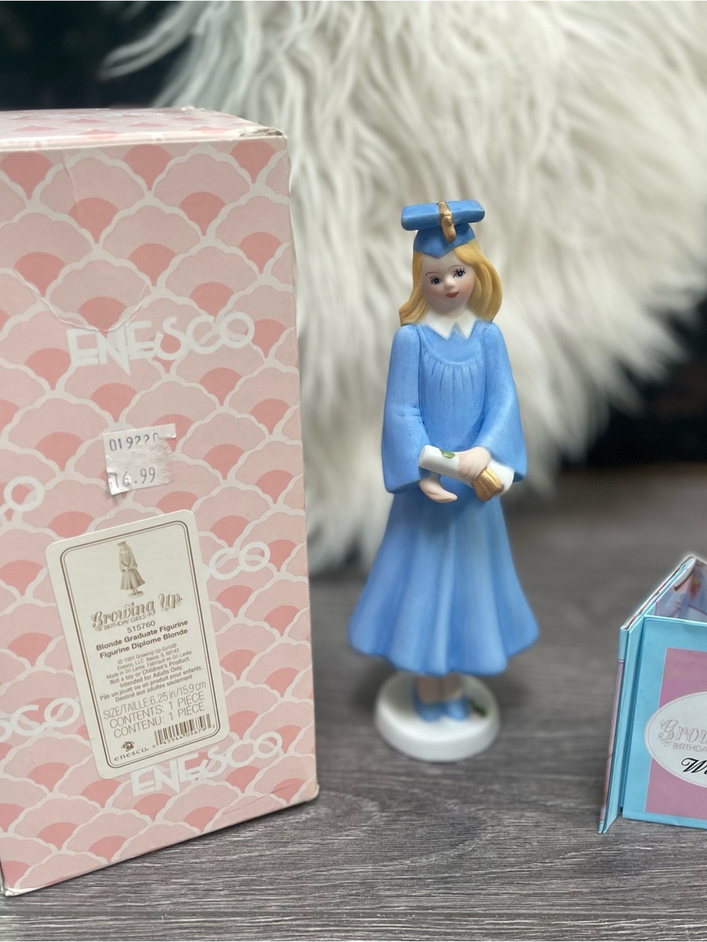 Vintage Growing up girls Graduation Girl Figurine 1991